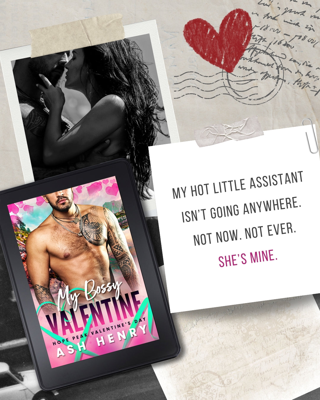 My Bossy Valentine - Signed Paperback