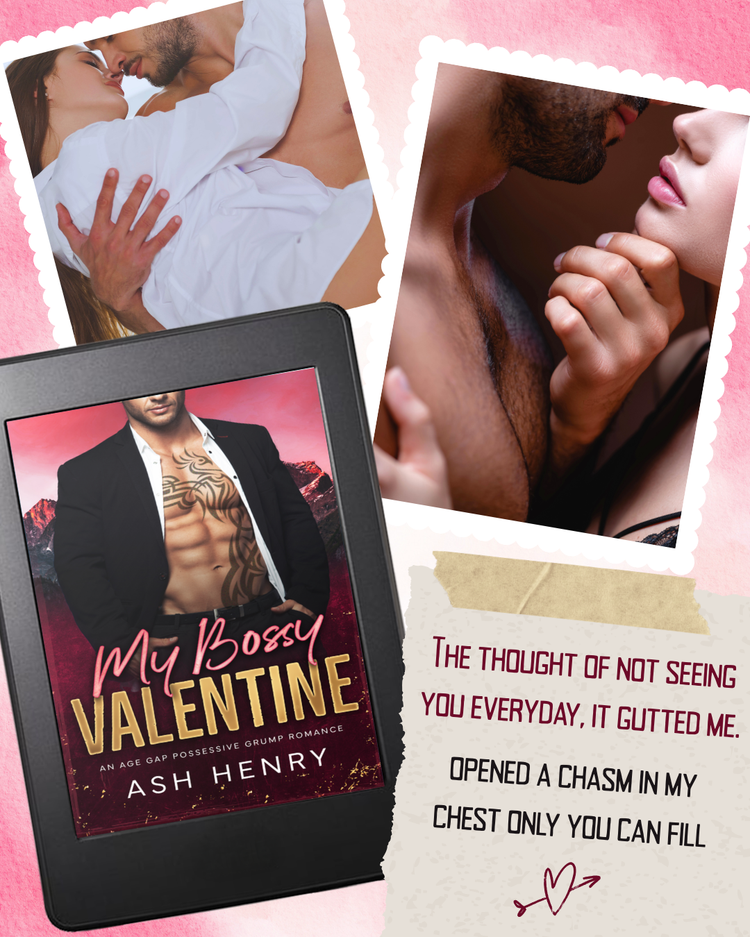 My Bossy Valentine - Signed Paperback