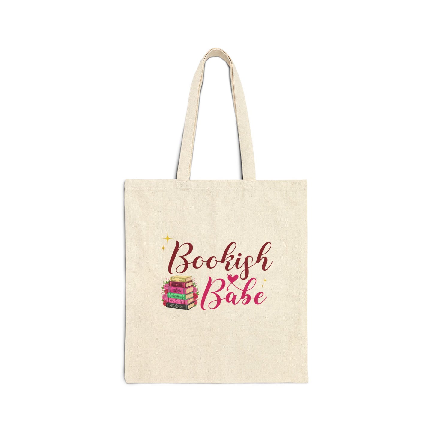 Bookish Babe Canvas Tote Bag