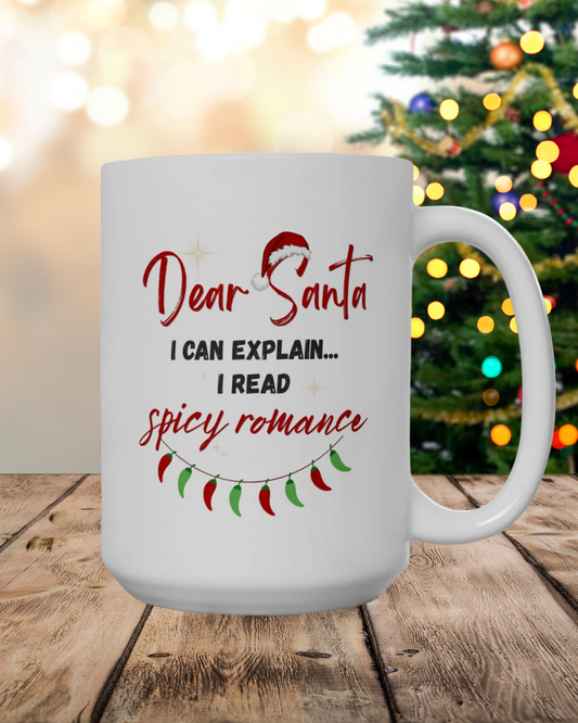 Dear Santa Ceramic Mug, (15oz)