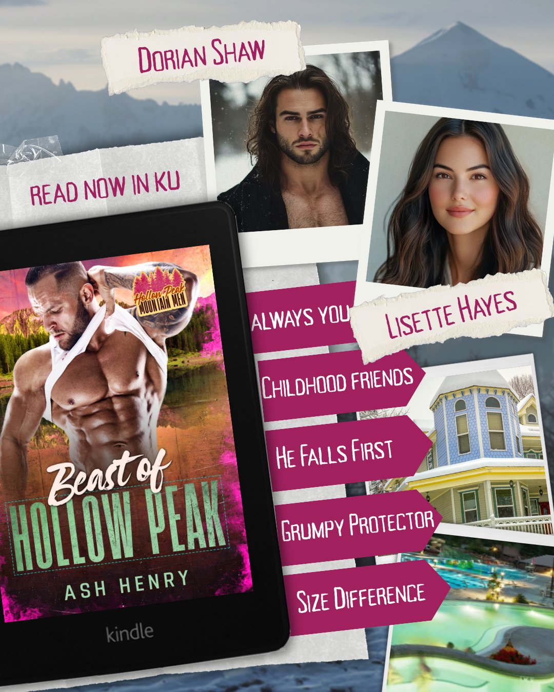 Beast of Hollow Peak - Signed Special Edition Paperback (Color Chapter Pages)